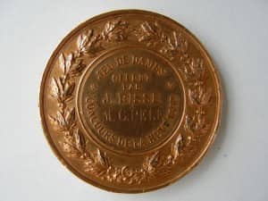 bronze medallion